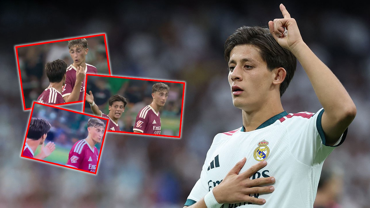 Real Madrid'de Arda Güler gerilimi: Takım arkadaşıyla tartıştı, Courtois araya girdi