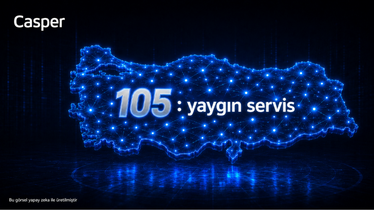 Türkiye’de yaygın teknik servis ağı laptop tercihini nasıl etkiliyor? Casper’ın servis modeli