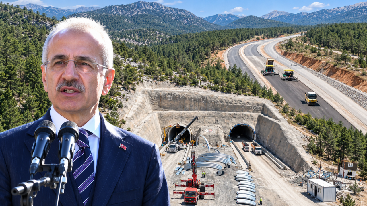 Konya-Antalya arasında seyahat süresi 20 dakika kısalacak
