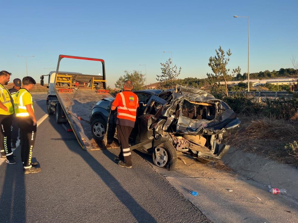 Kuzey Marmara Otoyolu’nda kaza! Yaralılar var