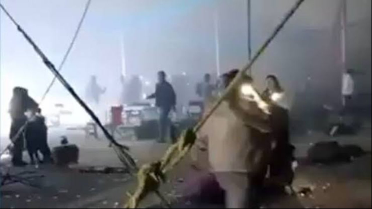 Meksika'da festival kabusa döndü! Havai fişekler patladı, bina çöktü: Çok sayıda yaralı var