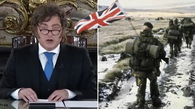 Savaş kapıda mı? Milei "Falkland Adaları bizim olacak" dedi, Londra karşılıksız bırakmadı