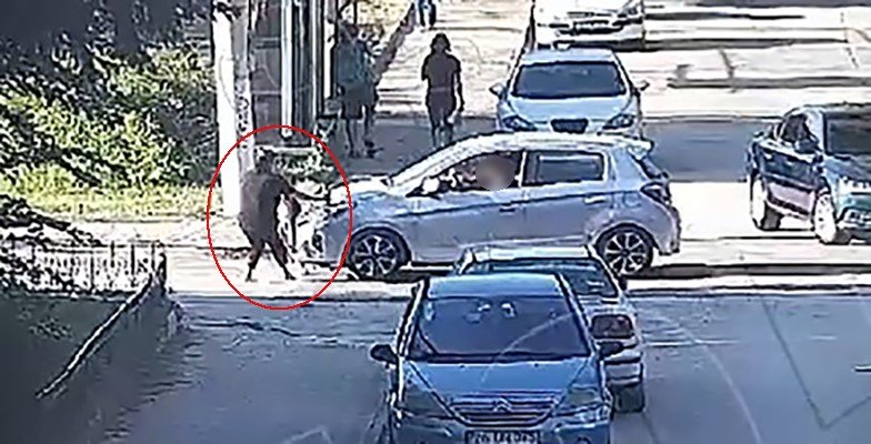 3 yaşındaki Elif Mavi Avli'nin hayatını kaybettiği kazanın görüntüleri ortaya çıktı