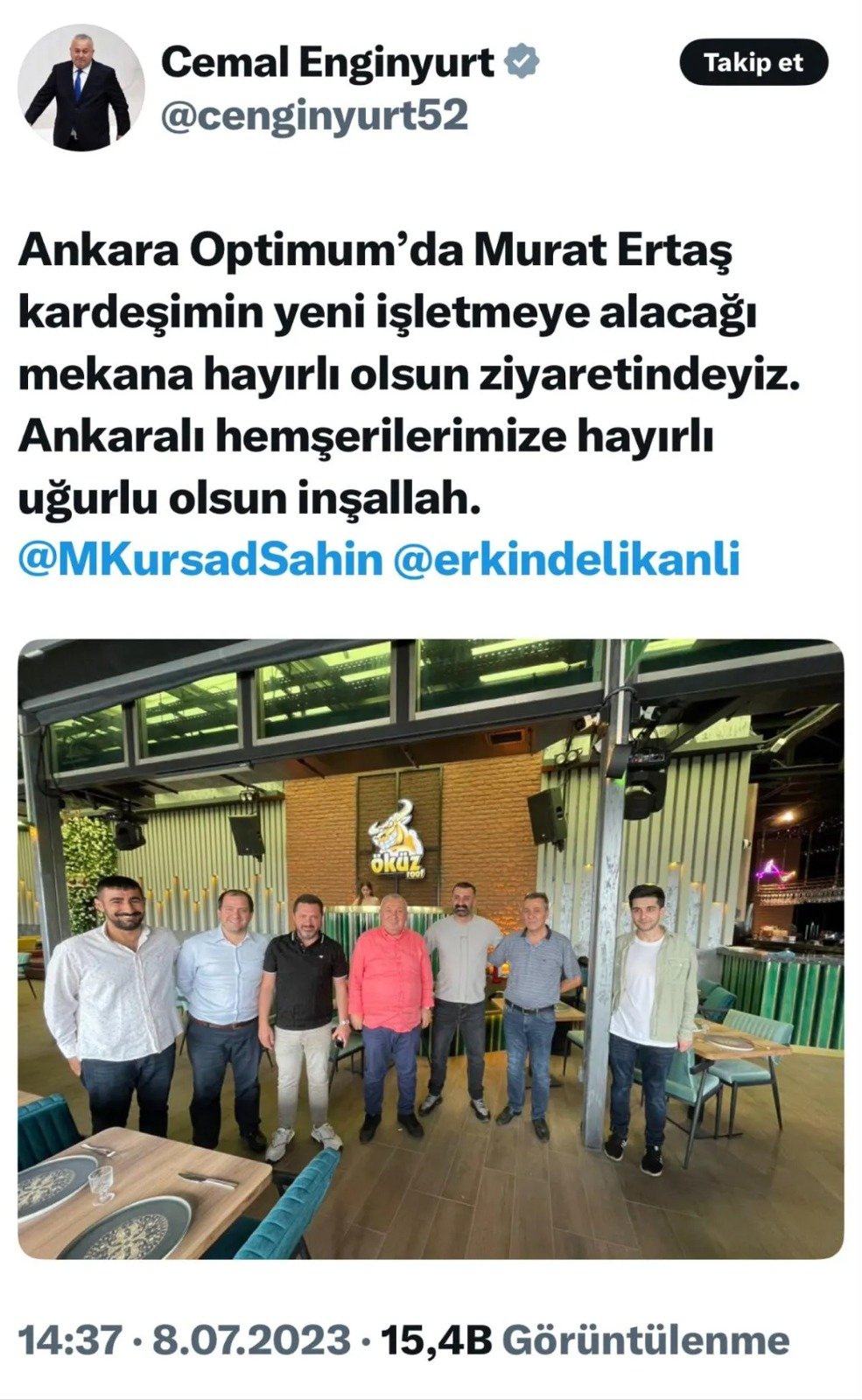 Cemal Enginyurt ve oğlunun 'öküz' sevdası! Suç merkezine 'hayırlı olsun'a gitmiş