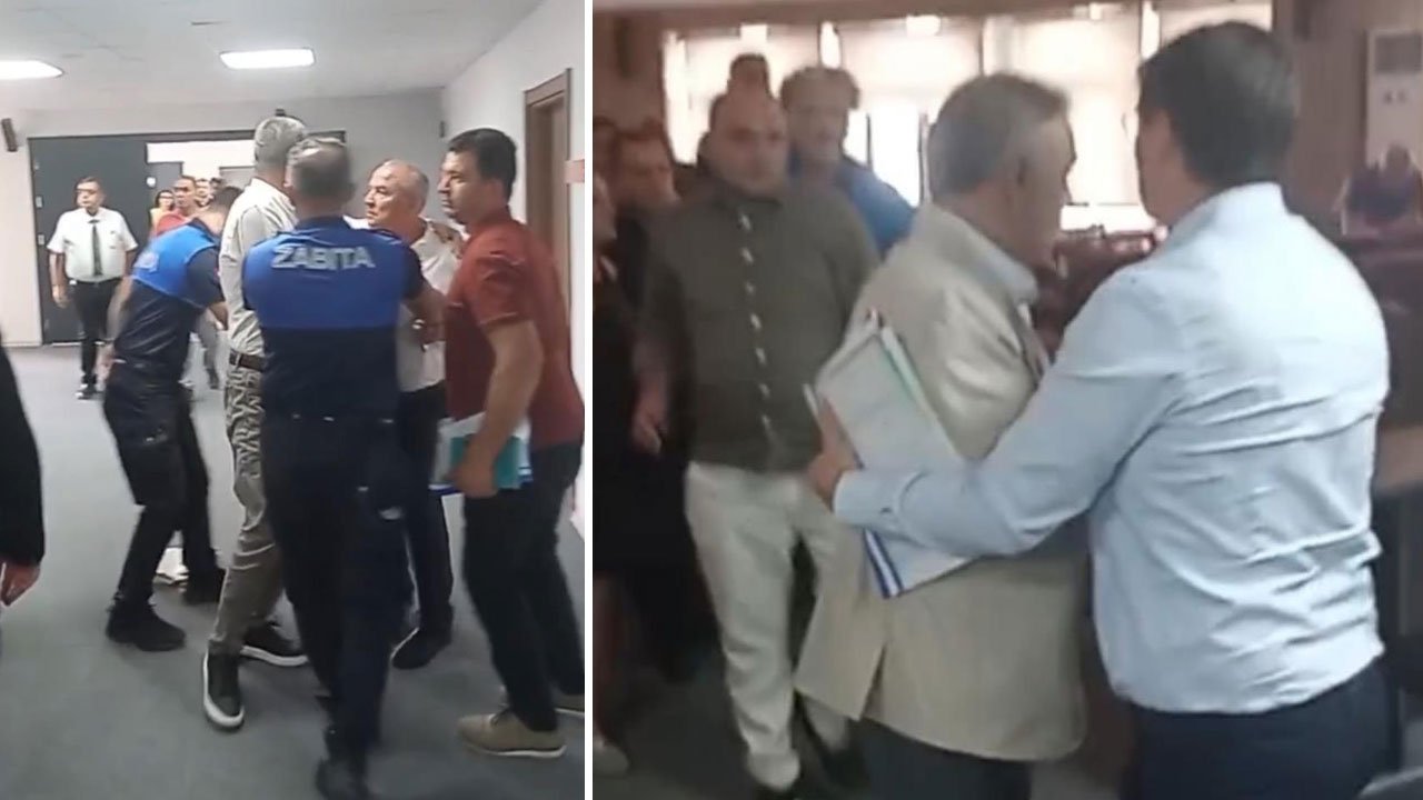 Edirne Belediye Meclisi karıştı! Sözlü tartışma kavgaya döndü