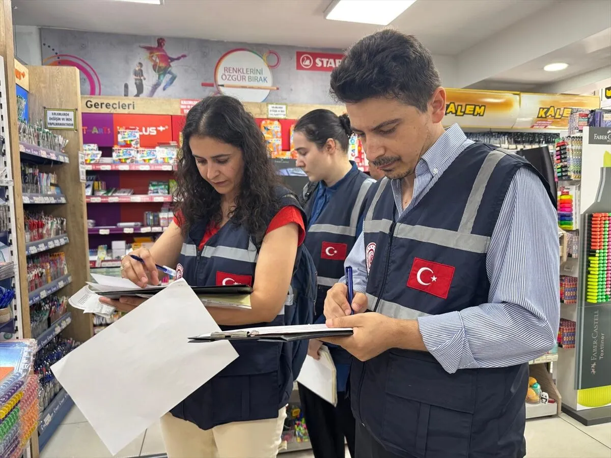 İstanbulda okul öncesi kırtasiye denetimi! 1 milyon lira ceza