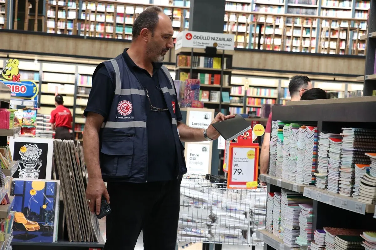 İstanbulda okul öncesi kırtasiye denetimi! 1 milyon lira ceza