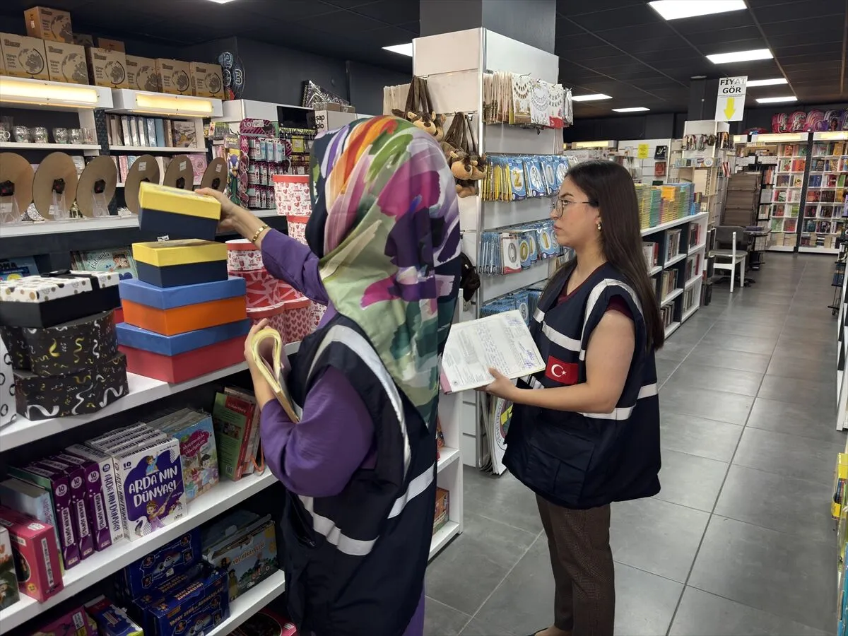 İstanbulda okul öncesi kırtasiye denetimi! 1 milyon lira ceza