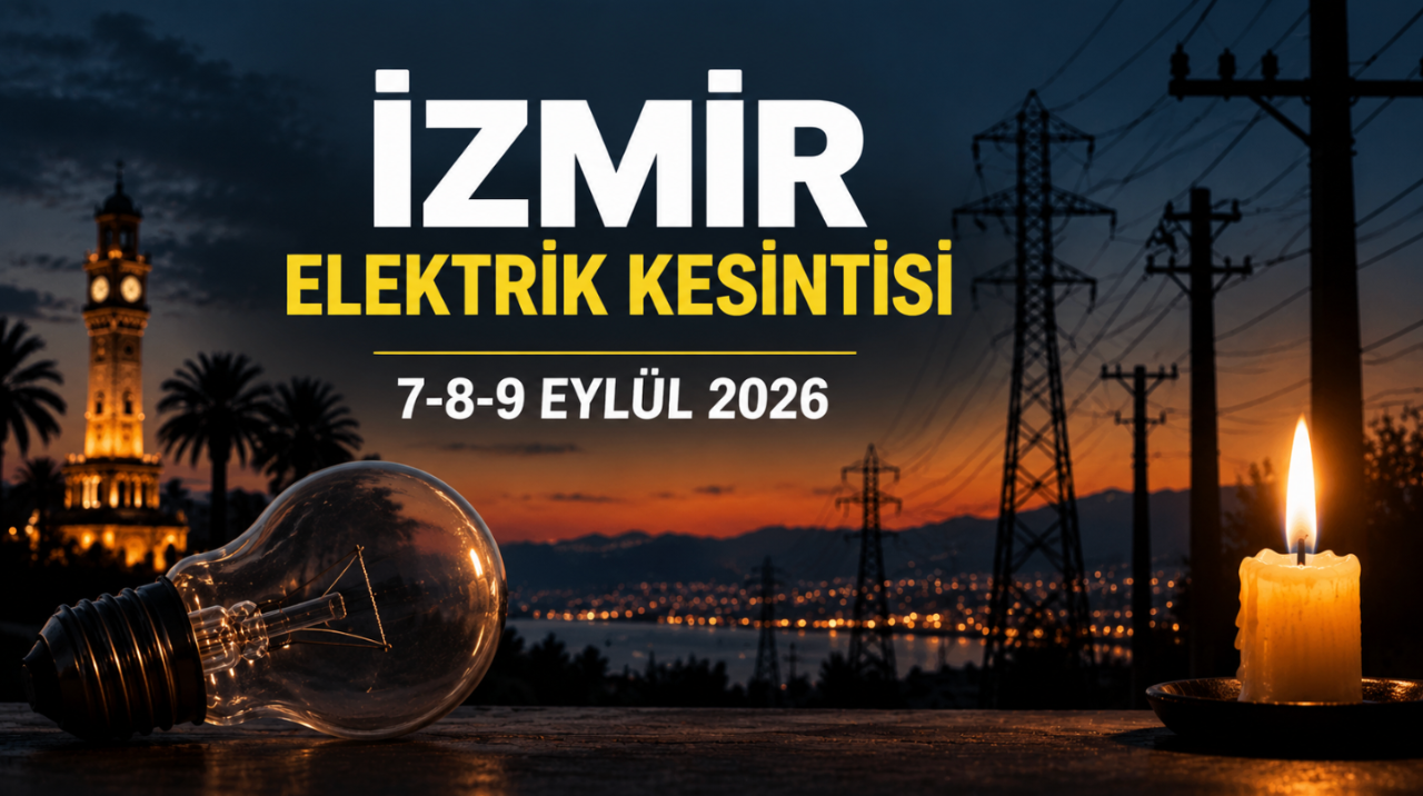 İzmir elektrik kesintisi 7-8-9 Eylül (Karşıyaka, Bayraklı, Urla, Ödemiş, Kınık, Kiraz, Bayındır) GDZ Elektrik planlı kesinti programı
