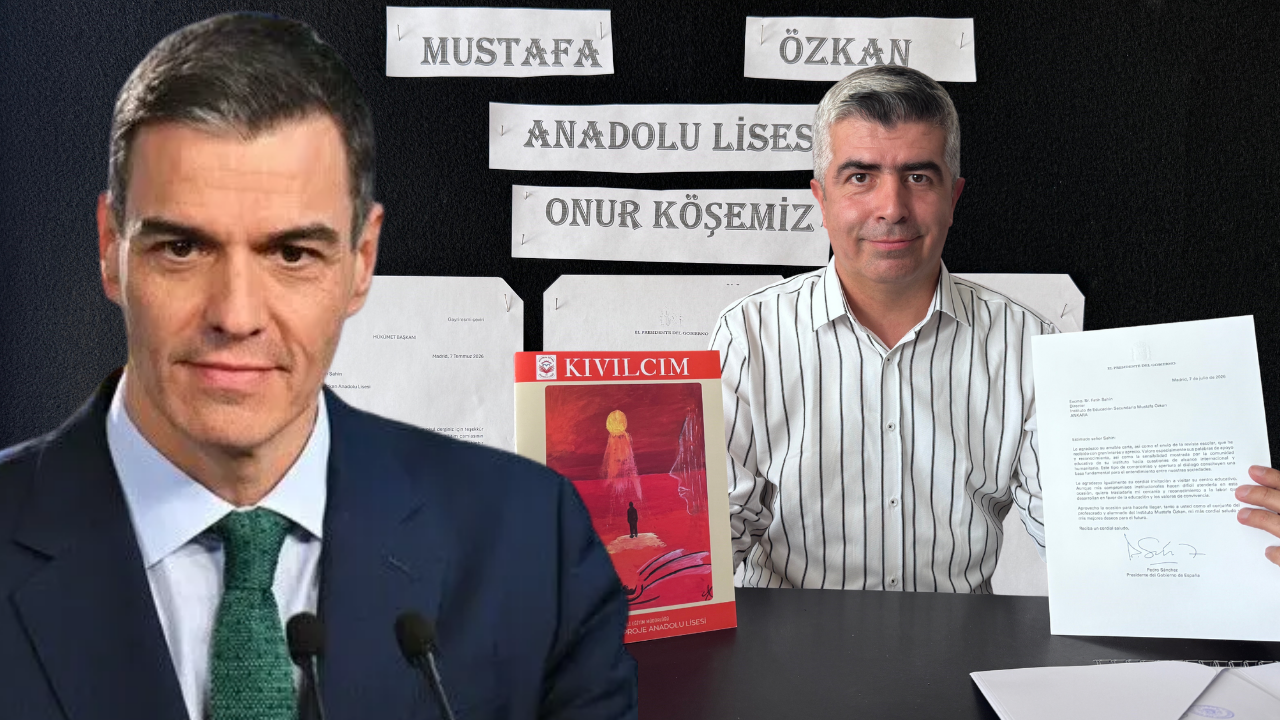 KAYSERİ'DEKİ LİSEYE SÜRPRİZ MEKTUP
