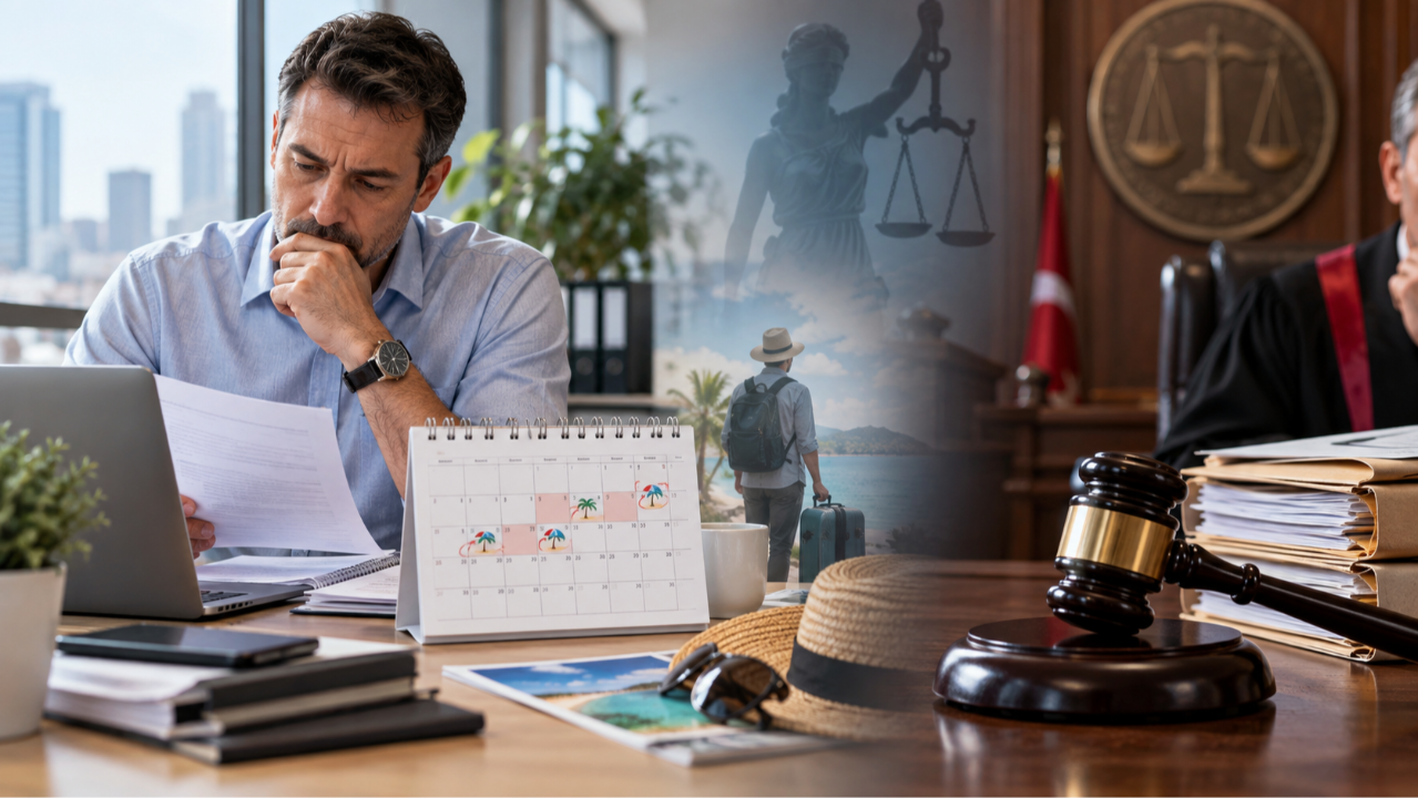 YILLIK İZİNDE EMSAL KARAR!