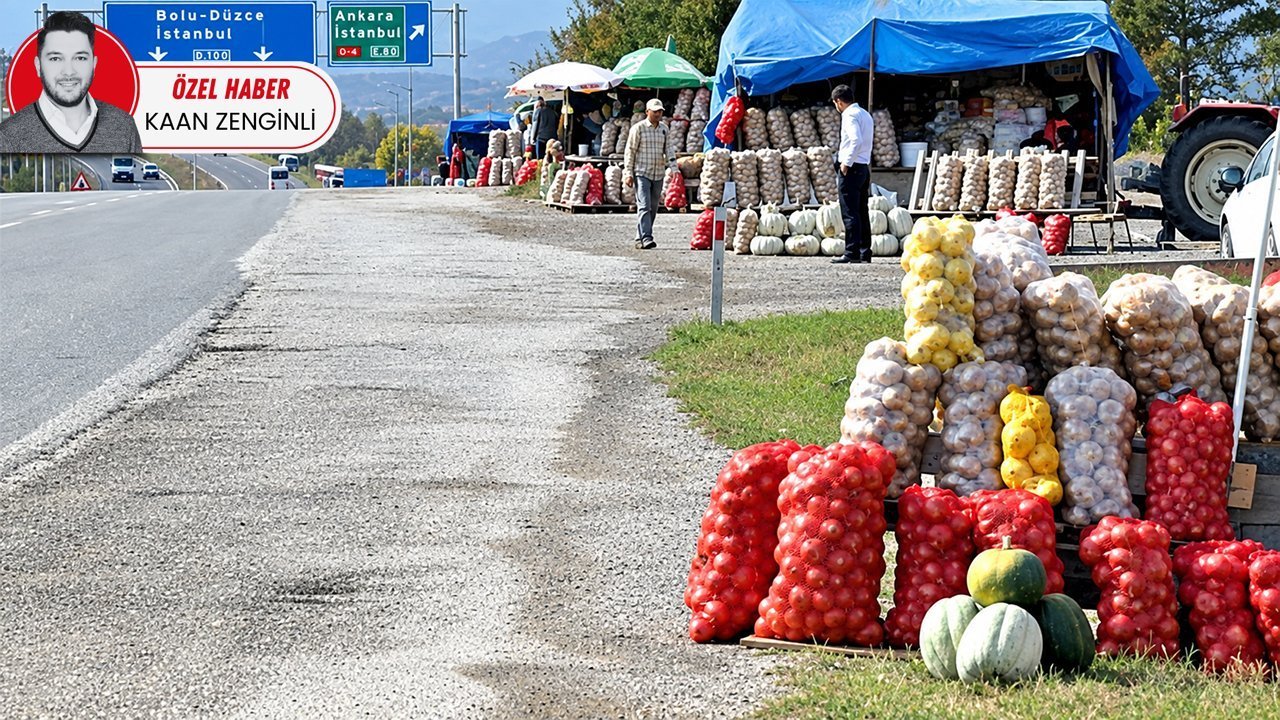 YOLDA ‘KÖY ÜRÜNÜ’ SOYGUNU!