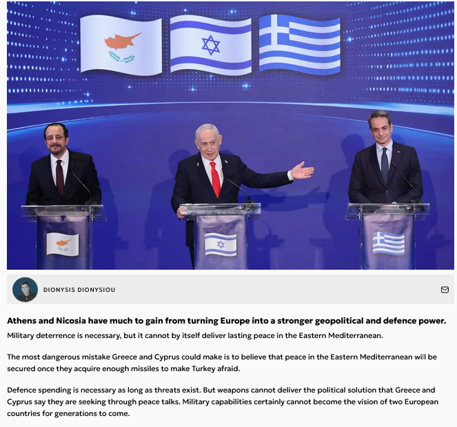 Güney Kıbrıs'tan Miçotakis'e Türkiye uyarısı: Silahlanmayla Erdoğan'ı durduramazsın, F-35 hayallerinden vazgeç!