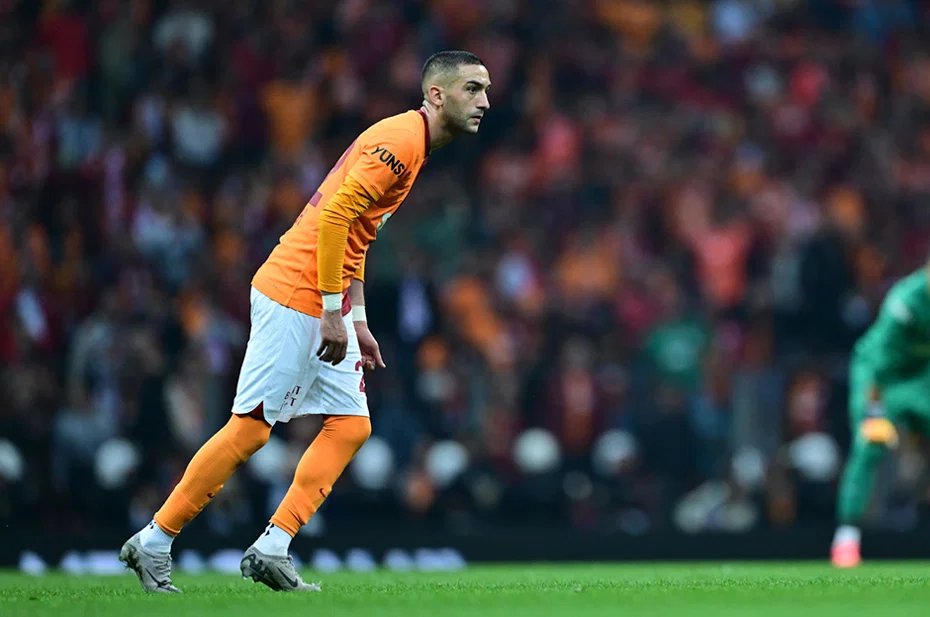 Ziyech, Galatasaray ile 34 maçta 8 gol atıp 5 asist yapmıştı