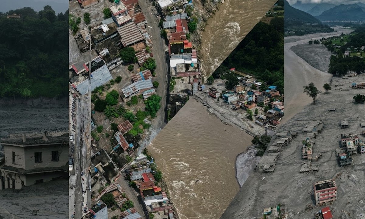 Nepal'de dağ çökmeden günler önce kaydedildi! 'Olağanüstü' deyip açıkladılar: 55 yıllık kayıtlarda ilk