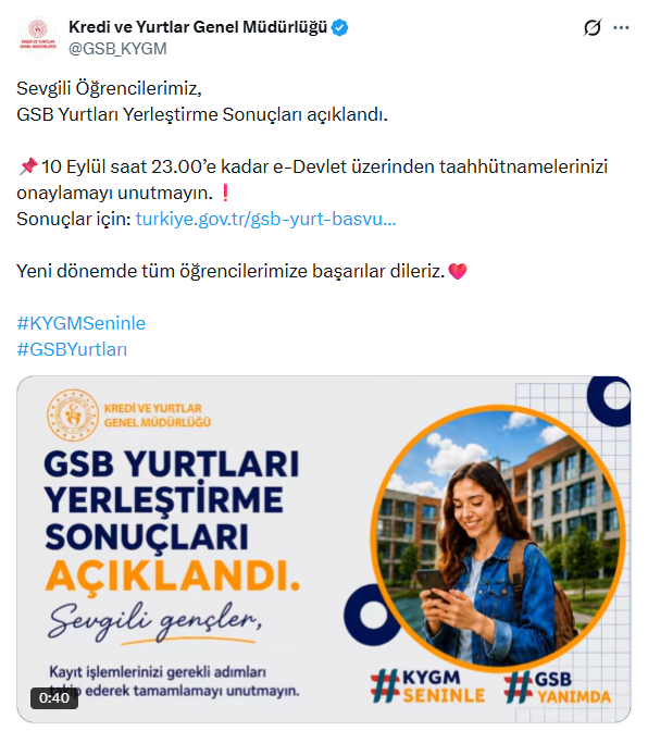 Tahhütname onayında son gün uyarısı...KYK taahhütname onayı nedir, nasıl yapılır?