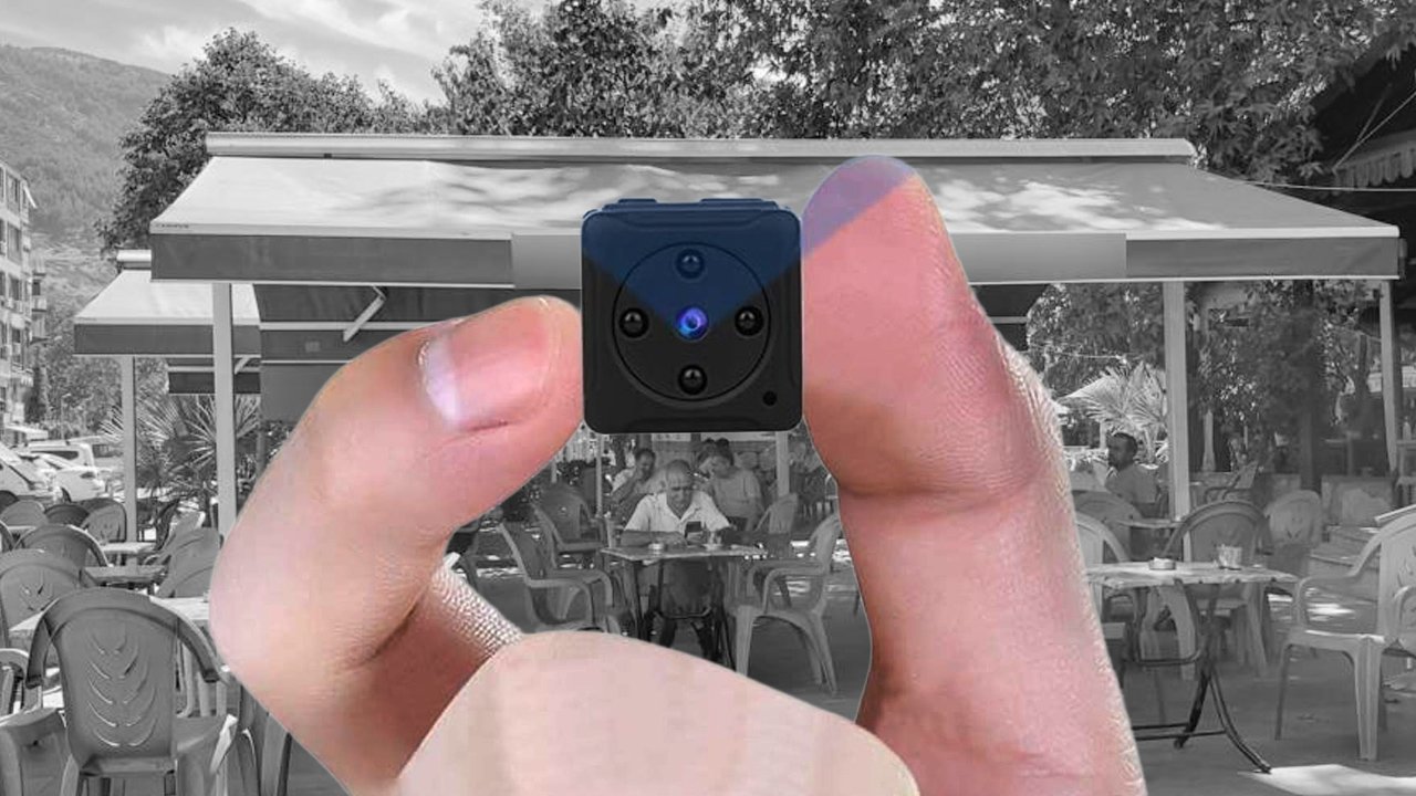 Çay bahçesinin tuvaletinden gizli kamera çıktı! Sapık işletmeci gözaltında