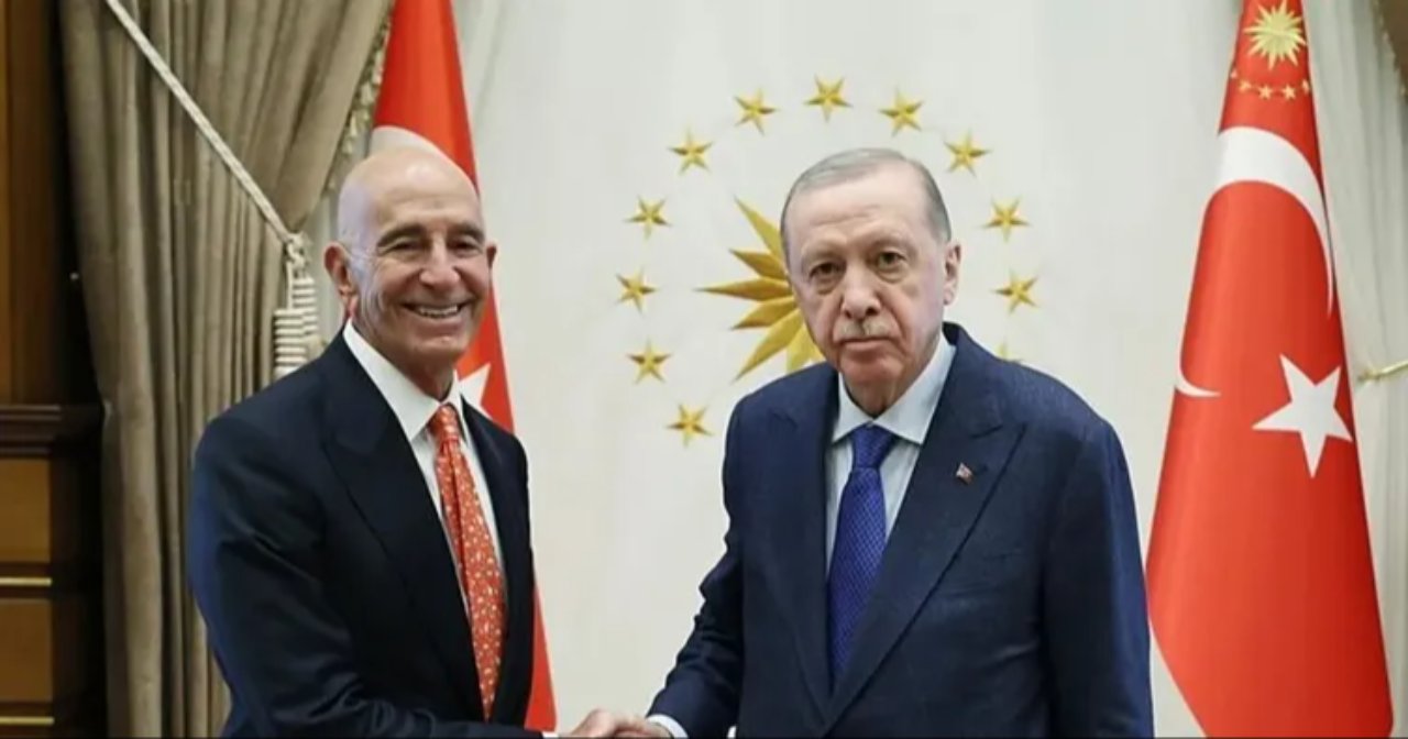 Cumhurbaşkanı Erdoğan, ABD büyükelçisi Tom Barrack'ı kabul etti