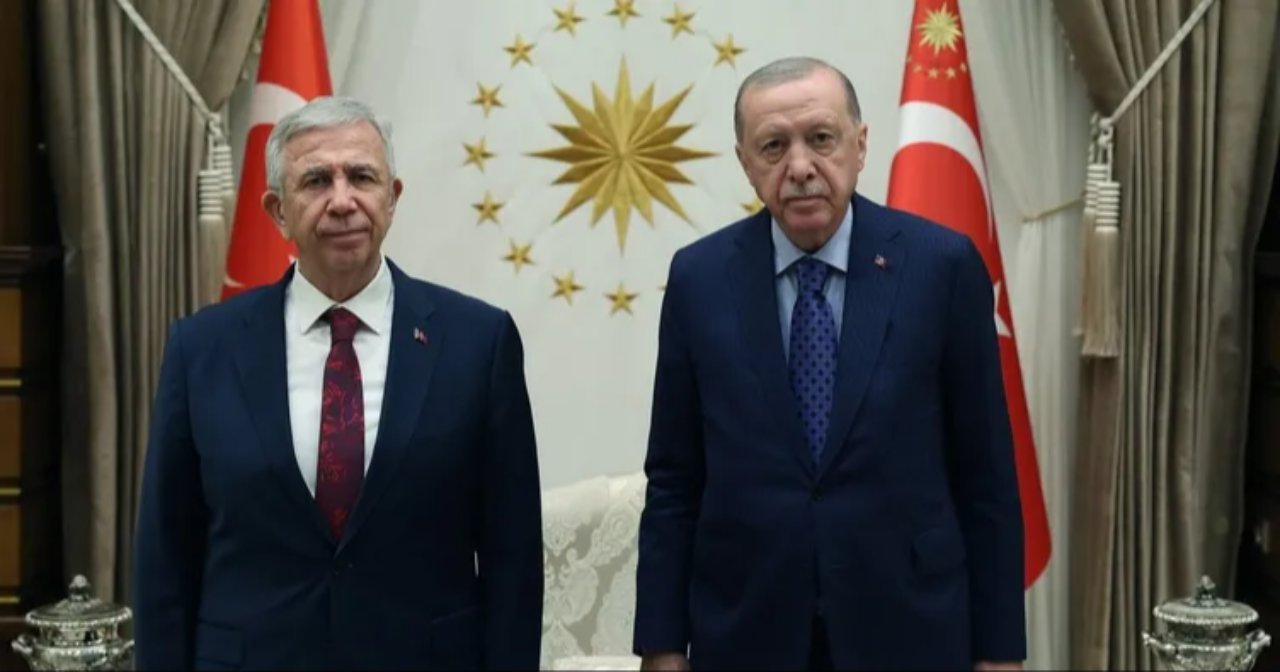 Cumhurbaşkanı Erdoğan, Mansur Yavaş'ı kabul etti 