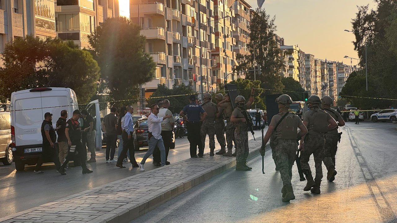 İZMİR'DE REHİNE KRİZİ!
