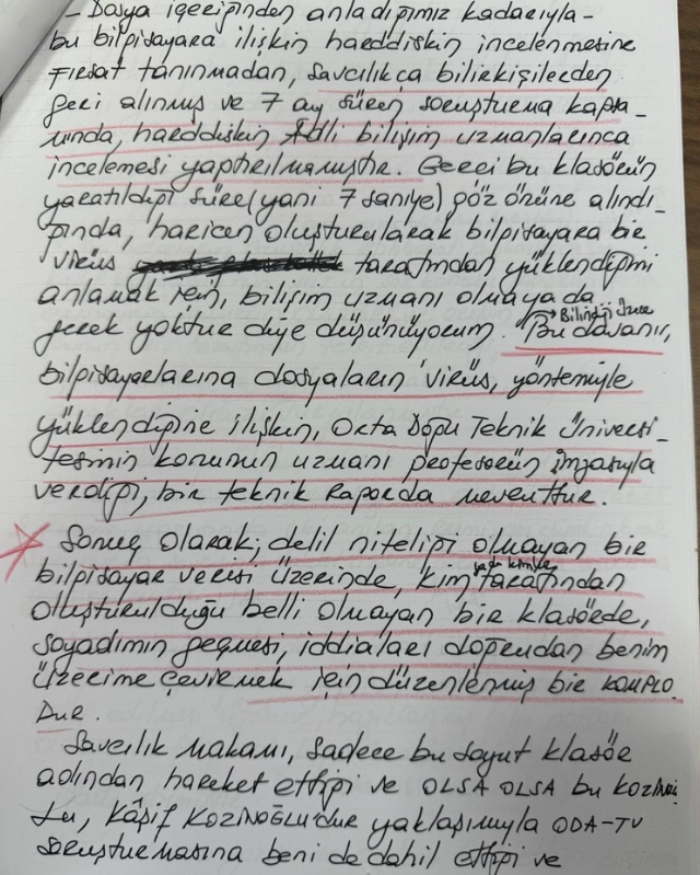 Kaşif Kozinoğlu’nun mezarı açılacak! El yazısıyla savunma notları da ortaya çıktı