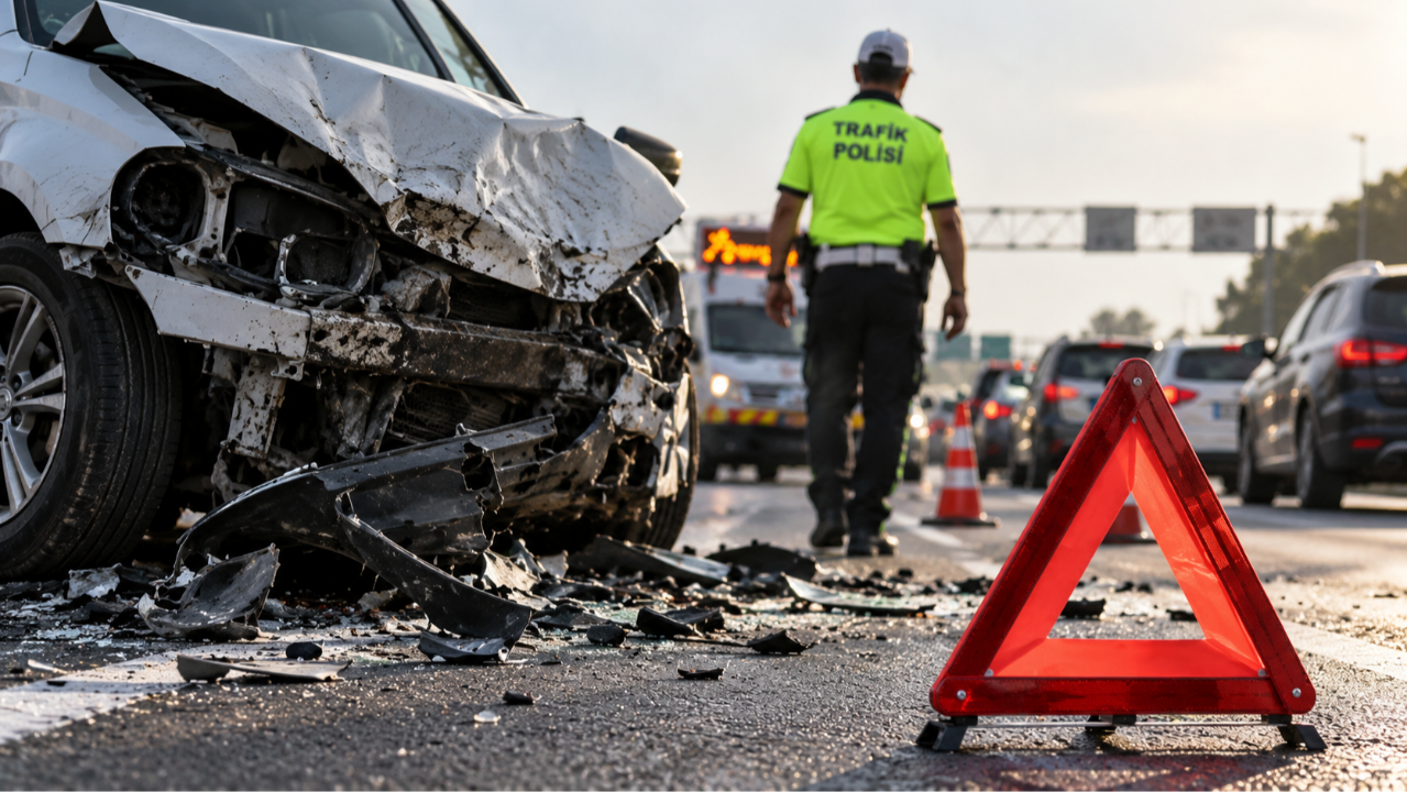 Trafik kazalarında yılın ilk 8 ayında bin 430 kişi hayatını kaybetti, 272 bin kişi yaralandı