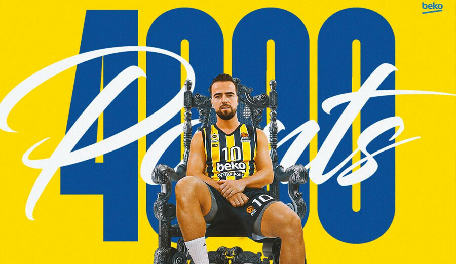 Fenerbahçe Beko Büyükçekmece'yi 85-80'le geçip ligde 2'de 2 yaptı Fenerbahçe Beko Büyükçekmece'yi 85-80'le geçip ligde 2'de 2 yaptı