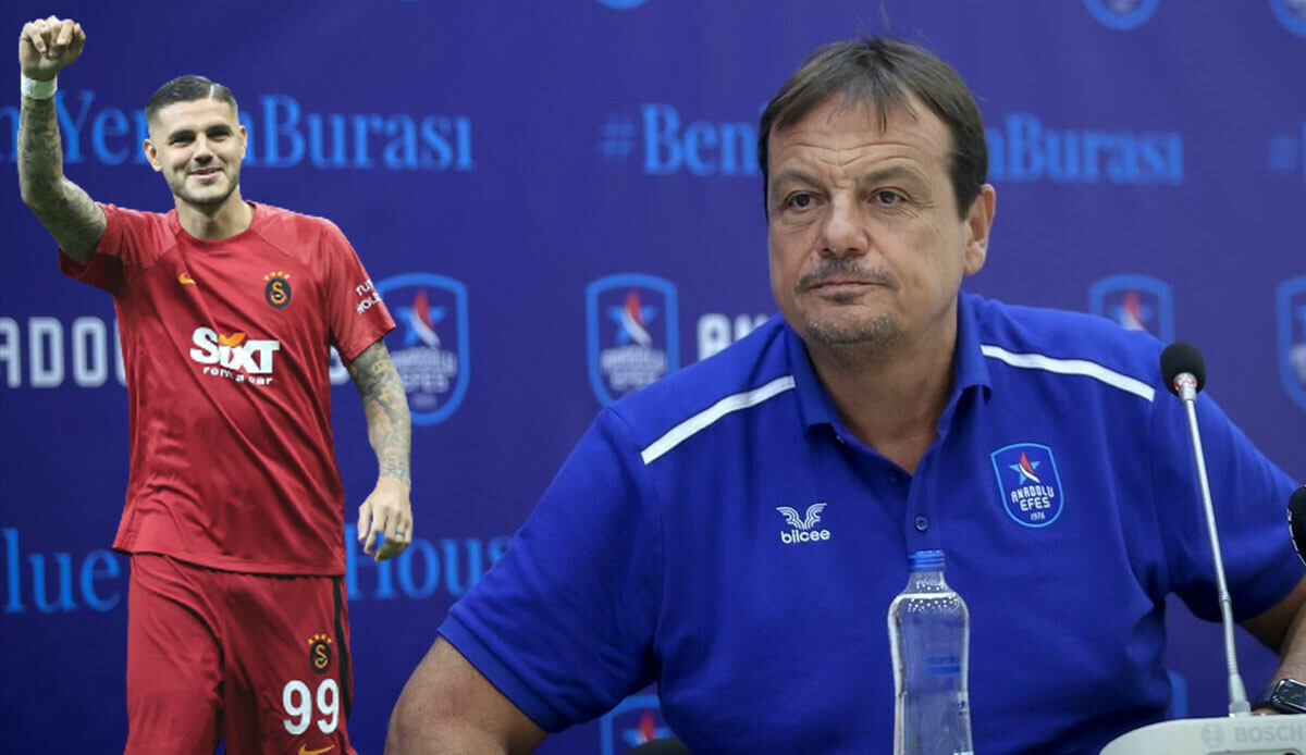 Ergin Ataman Galatasaray'ın transferlerini beğenmedi, Mauro Icardi için de lafını esirgemedi