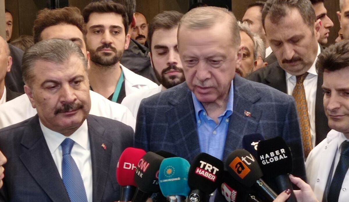 Cumhurbaşkanı Erdoğan'dan yaralı madencilere hastanede ziyaret Cumhurbaşkanı Erdoğan'dan yaralı madencilere hastanede ziyaret