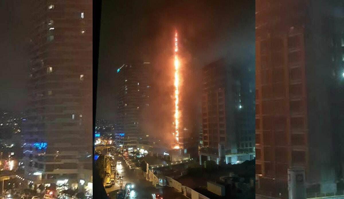 Kadıköy'de alevlere teslim olan rezidansın hasarı günün ilk ışıklarıyla ortaya çıktı Kadıköy'de alevlere teslim olan rezidansın hasarı günün ilk ışıklarıyla ortaya çıktı