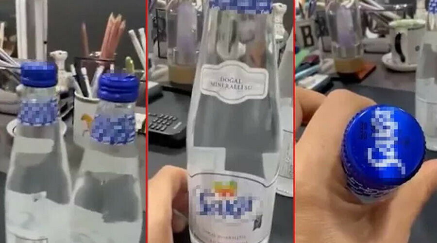 Görenleri şaşkına çevirdi... Marketten aldığı cam şişe suyun içinden ‘denizanası çıktı’ iddiası! Görenleri şaşkına çevirdi... Marketten aldığı cam şişe suyun içinden ‘denizanası çıktı’ iddiası!