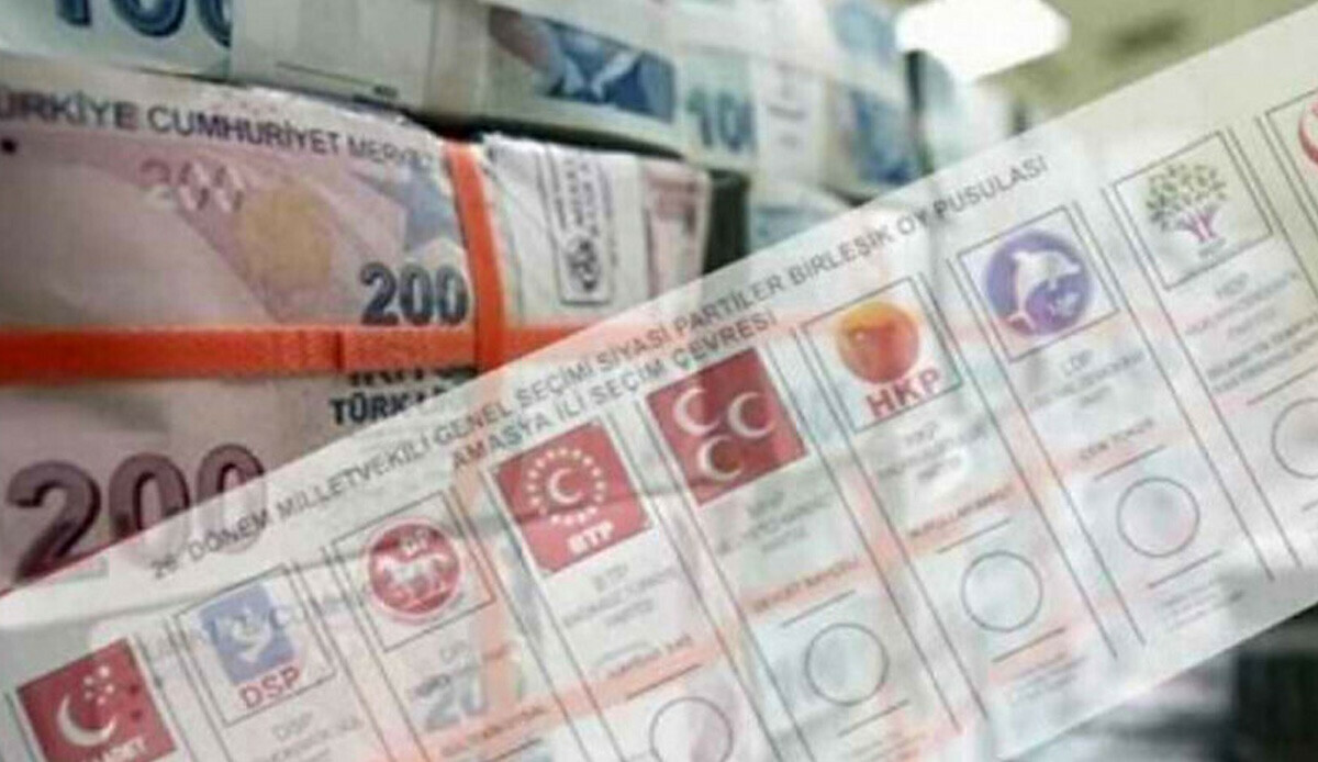 Siyasi partilerin 2023 seçimlerinde alacakları hazine yardımları Siyasi partilerin 2023 seçimlerinde alacakları hazine yardımları