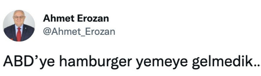 İYİ Partili Ahmet Erozan'dan CHP'yi kızdıracak 'hamburger' dokundurması