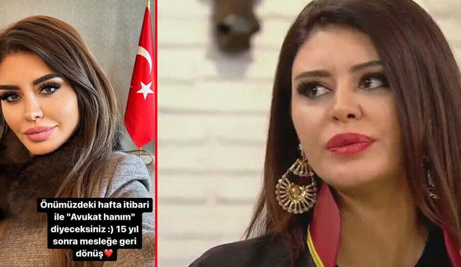 15 yıl sonra mesleğine geri dönüyor… Ünlü şarkıcı avukatlık yapacağını açıkladı 15 yıl sonra mesleğine geri dönüyor… Ünlü şarkıcı avukatlık yapacağını açıkladı