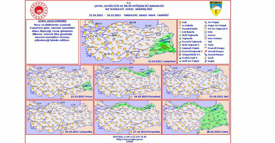 Kış erken geldi: Meteoroloji'den kar uyarısı: 2 bölgede etkisini gösterecek (22 Ekim 2022 hava durumu)