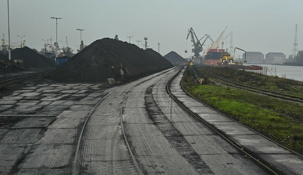 Polonya limanlarında kömür sevkiyatları hızlandı