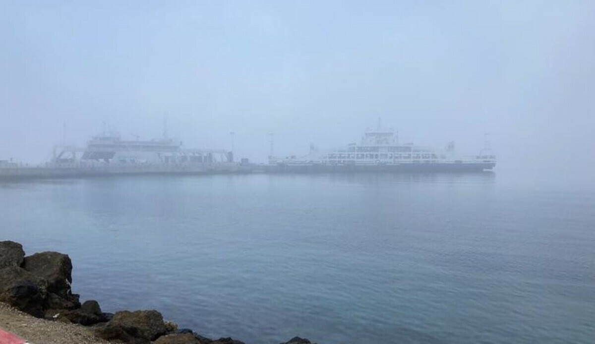 Çanakkale Boğazı yoğun sis nedeniyle çift yönlü kapandı