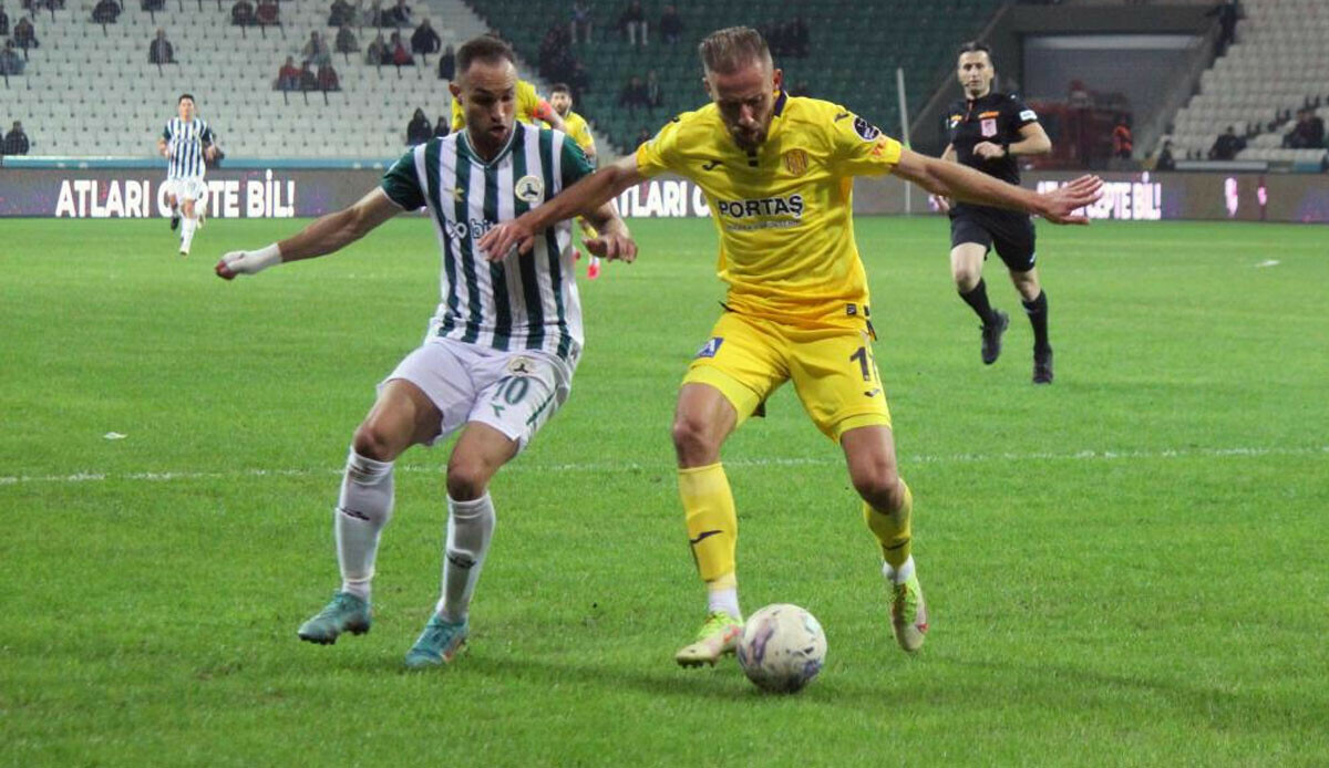 Giresunspor - Ankaragücü maçında birlik beraberlik (1-1 ÖZET)