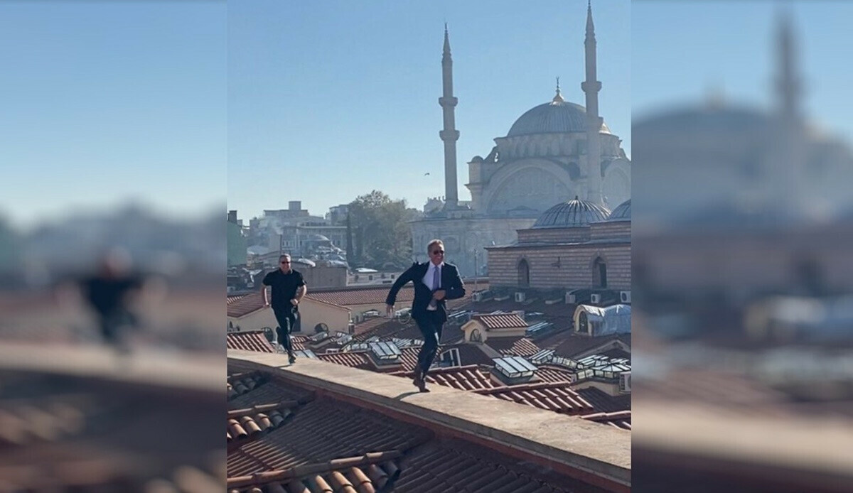 ABD Büyükelçisi Flake'ten Kapalıçarşı'nın çatısında James Bond koşusu ABD Büyükelçisi Flake'ten Kapalıçarşı'nın çatısında James Bond koşusu