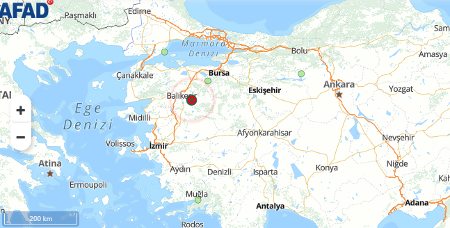 Son dakika... Balıkesir Bigadiç'te 4.2 büyüklüğünde deprem!