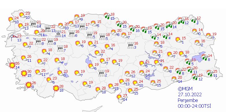 Meteoroloji'den iki şehre sarı kodlu uyarı: Cuma gününe kadar sürecek