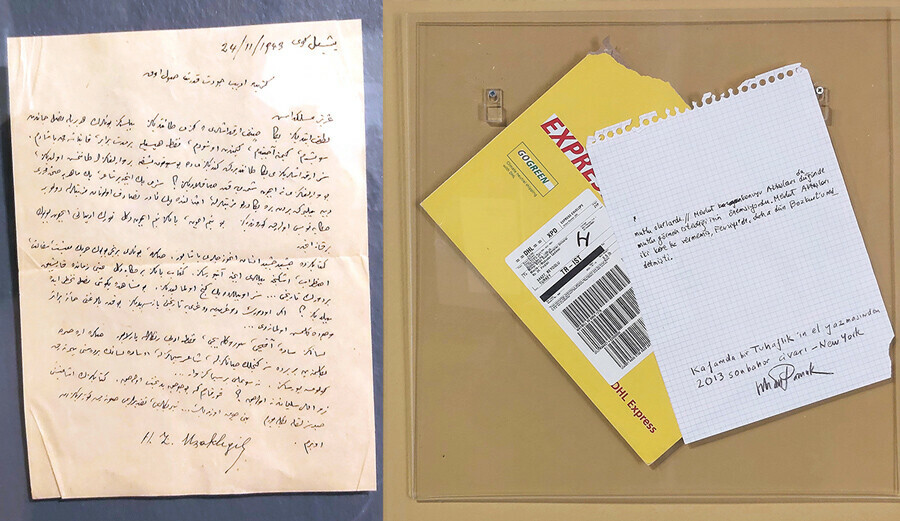 Yazarlar âleminde seyahat: Özel eşyaları ve evrakları sergide