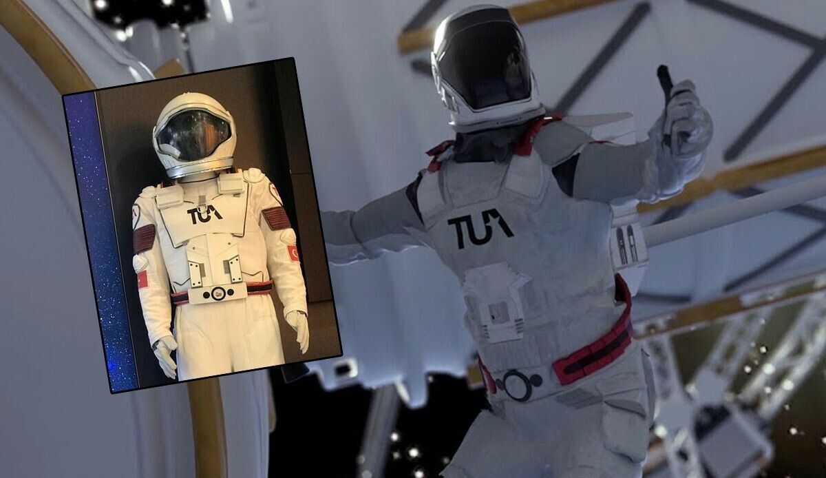 Gören dönüp bir daha baktı... İlk Türk uzay yolcusunun giyeceği kıyafet SAHA EXPO'nun gözdesi oldu
