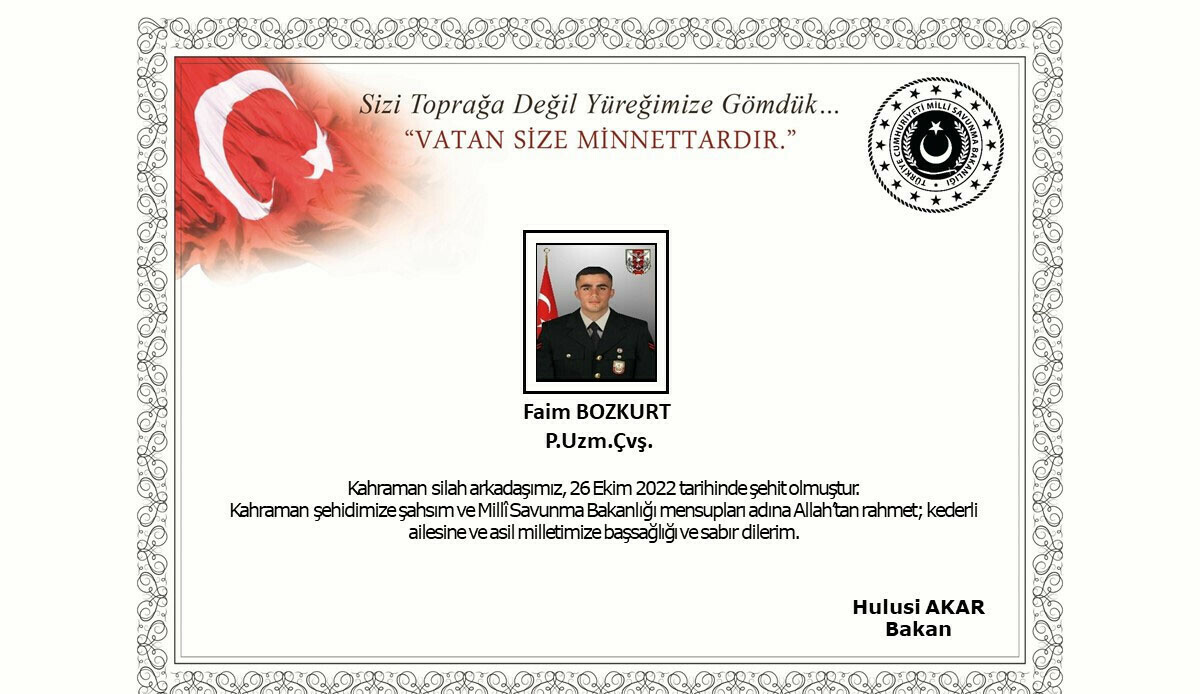 Şehidimizin kanı yerde kalmadı! Pençe-Kilit'te hain PKK'lı 3 terörist etkisiz