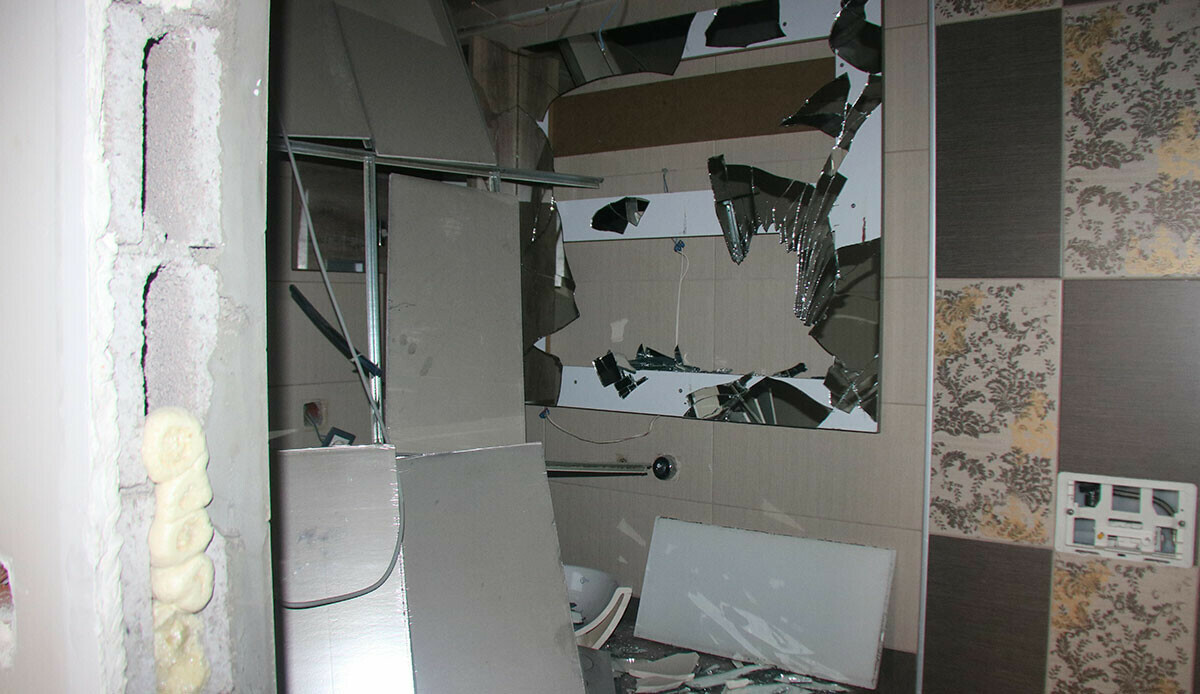 Kiracısı tahliye edildikten sonra evine gelen ev sahibi gözlerine inanamadı