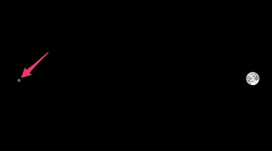 Lucy’den Dünya ile Ay’ın nefes kesen fotoğrafı Lucy’den Dünya ile Ay’ın nefes kesen fotoğrafı
