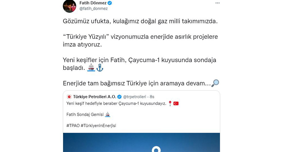 Fatih sondaj gemisi Çaycuma-1 kuyusunda: Hedef yeni keşif