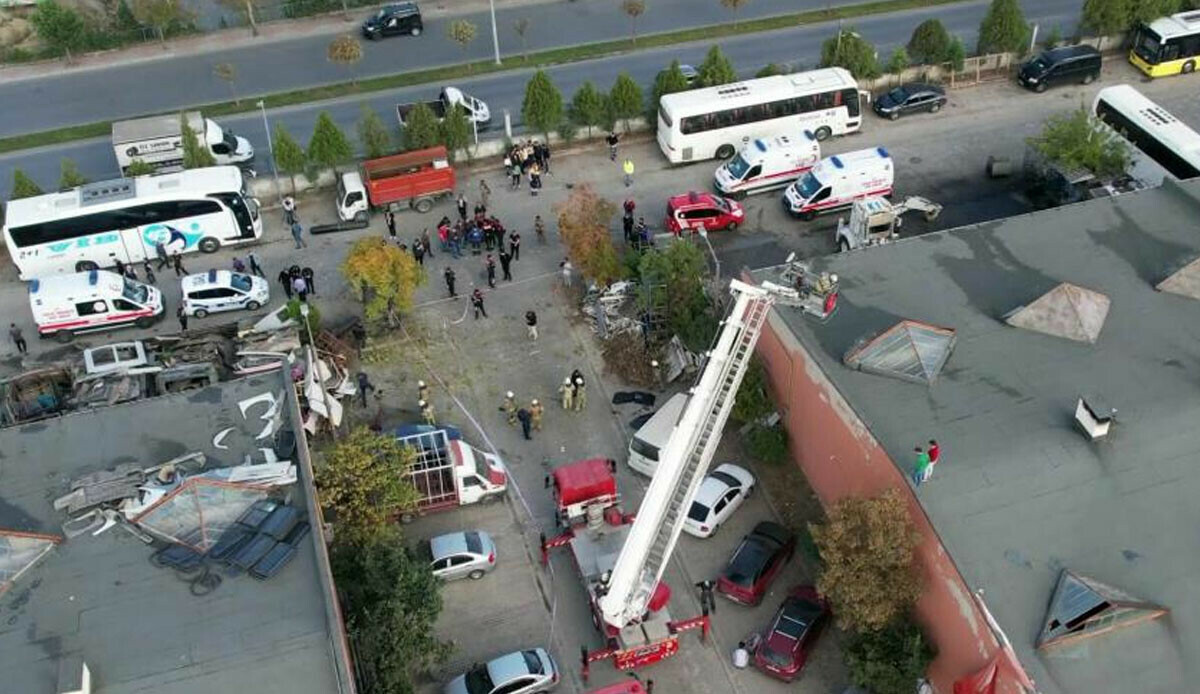 Son dakika haberi! İkitelli Esenler Sanayi Sitesi'nde oksijen tüpü patladı! Ölü ve yaralılar var