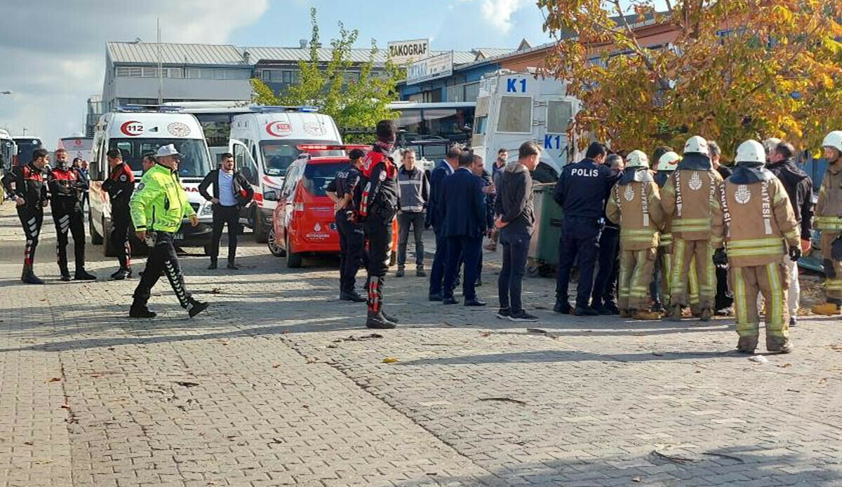 Son dakika haberi! İkitelli Esenler Sanayi Sitesi'nde oksijen tüpü patladı! Ölü ve yaralılar var