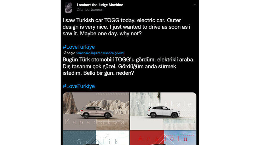 Yerli otomobil Togg'a dünya basınından övgü! 'Çılgın Türkler geliyor'